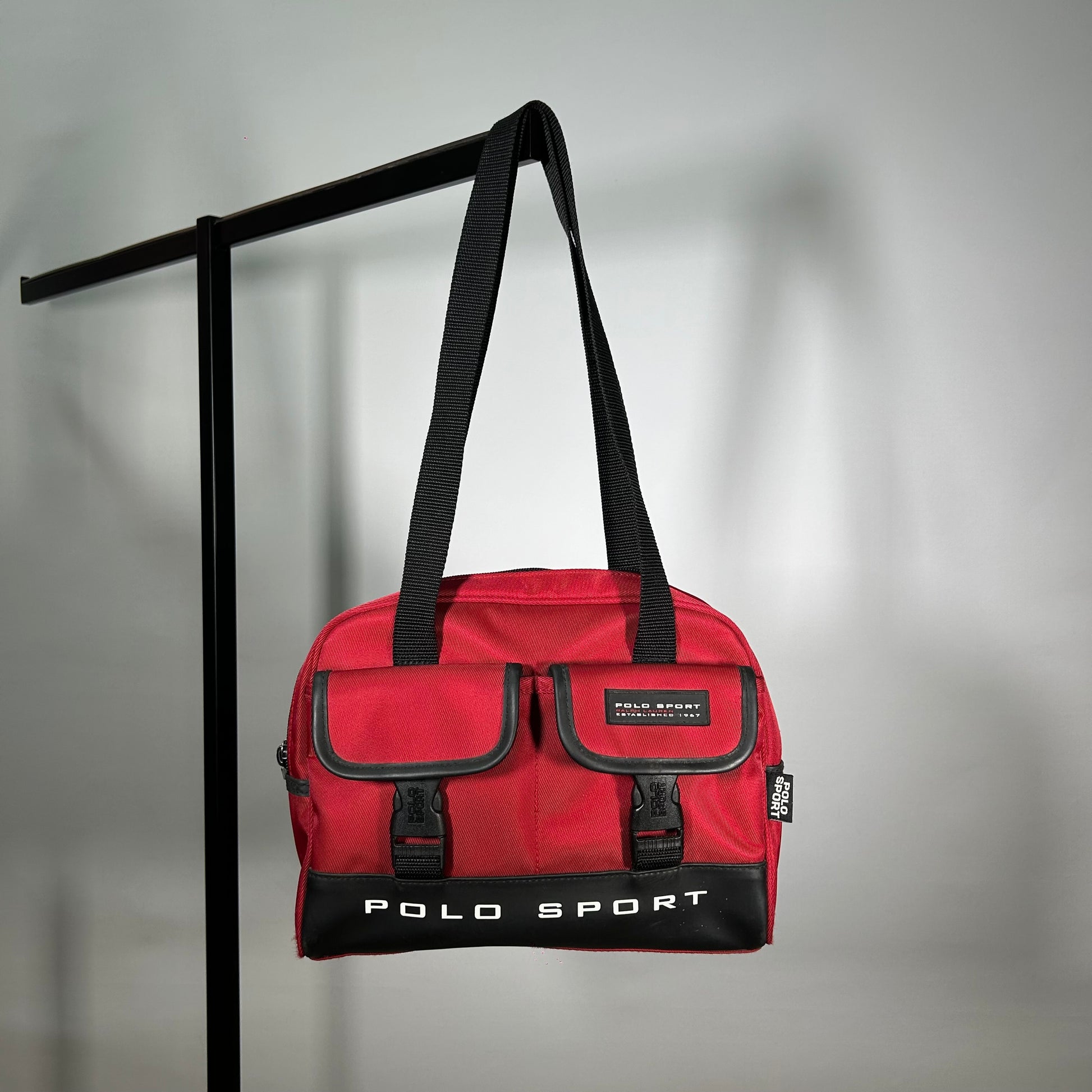 Bolso de mano cargo Polo Sport Ralph Lauren 90's - Palancia Retro