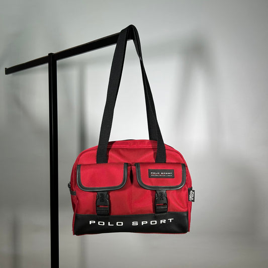 Bolso de mano cargo Polo Sport Ralph Lauren 90's - Palancia Retro