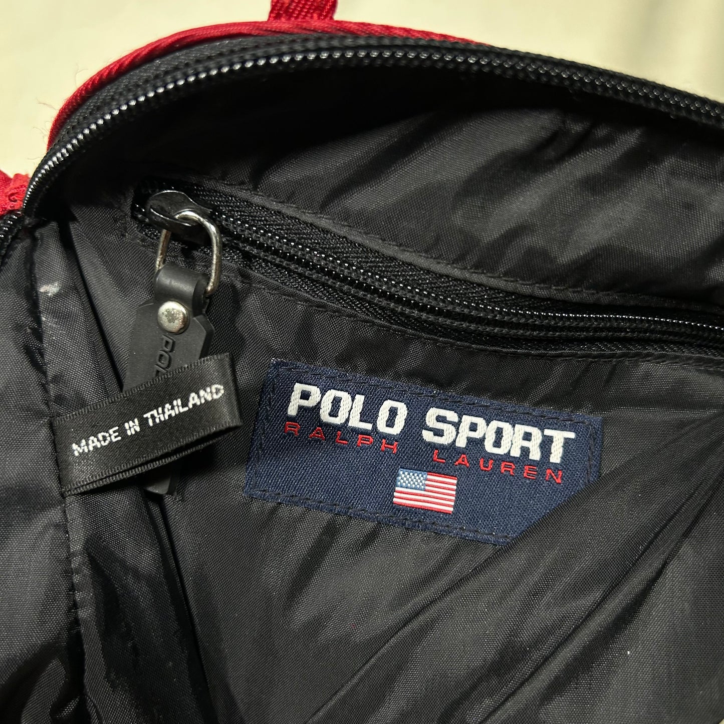 Bolso de mano Polo Sport Ralph Lauren 90's - Palancia Retro