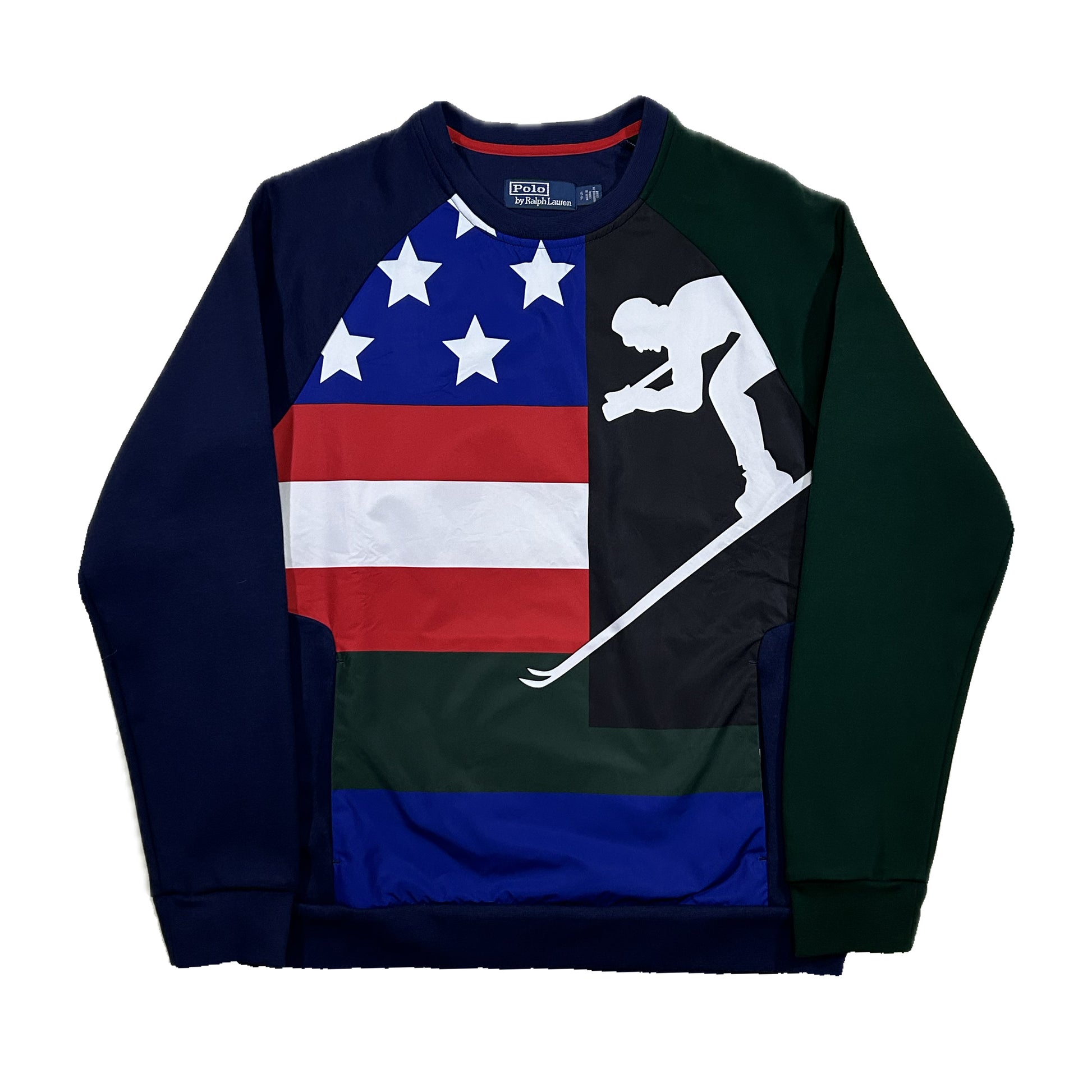 Sudadera Ski 92 Downhill Jump Team USA de Polo Ralph Lauren - M - Palancia Retro