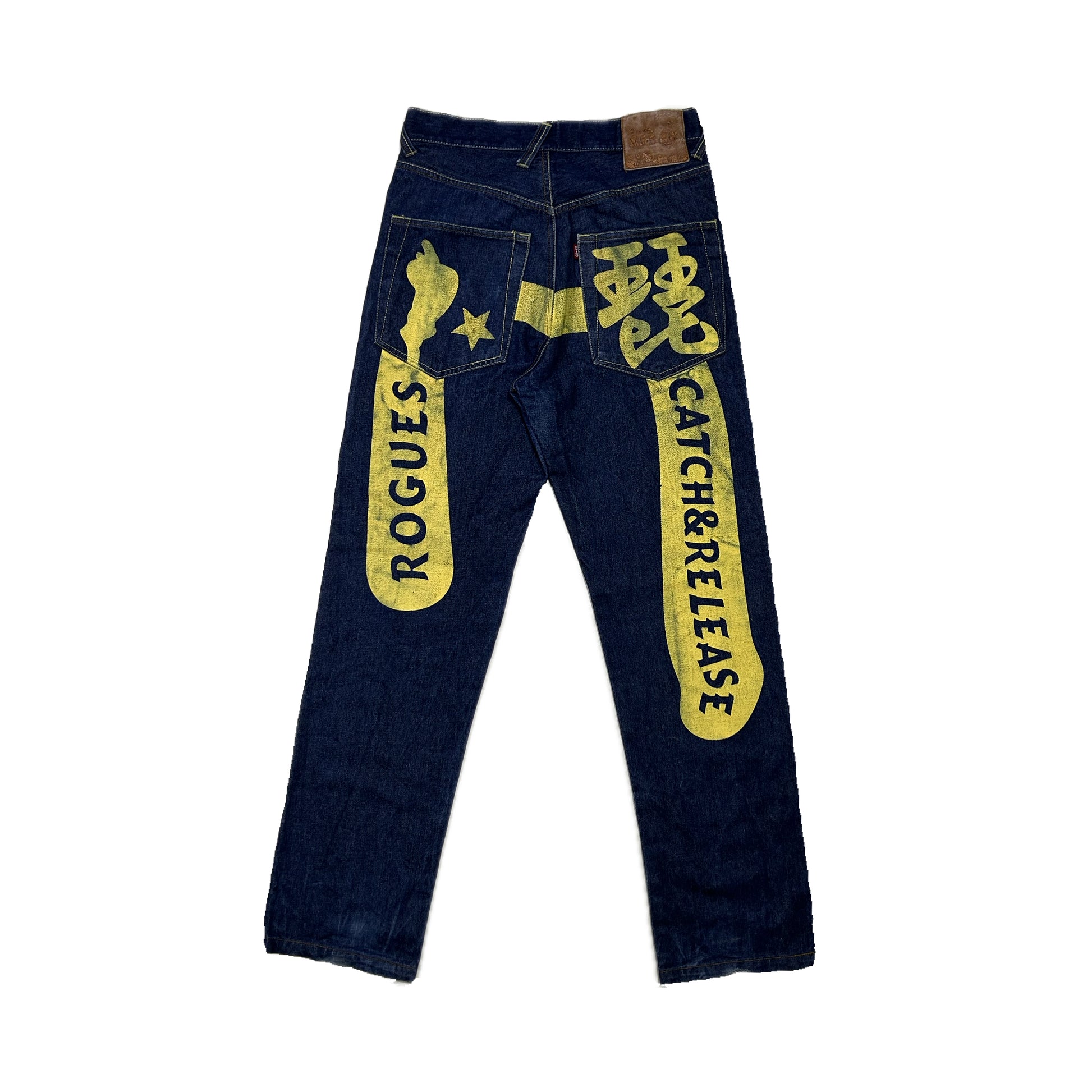 Pantalón Vaquero Gráfico Evisu 90's - 41EU - Palancia Retro