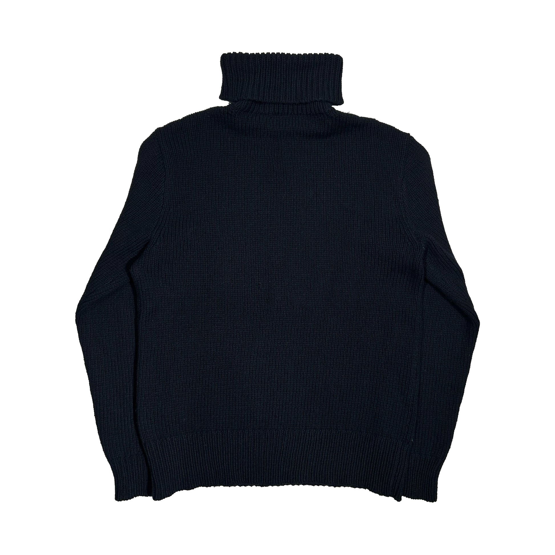 Jersey de cuello alto Polo Ralph Lauren Winter Stadium P-wing - M - Palancia Retro