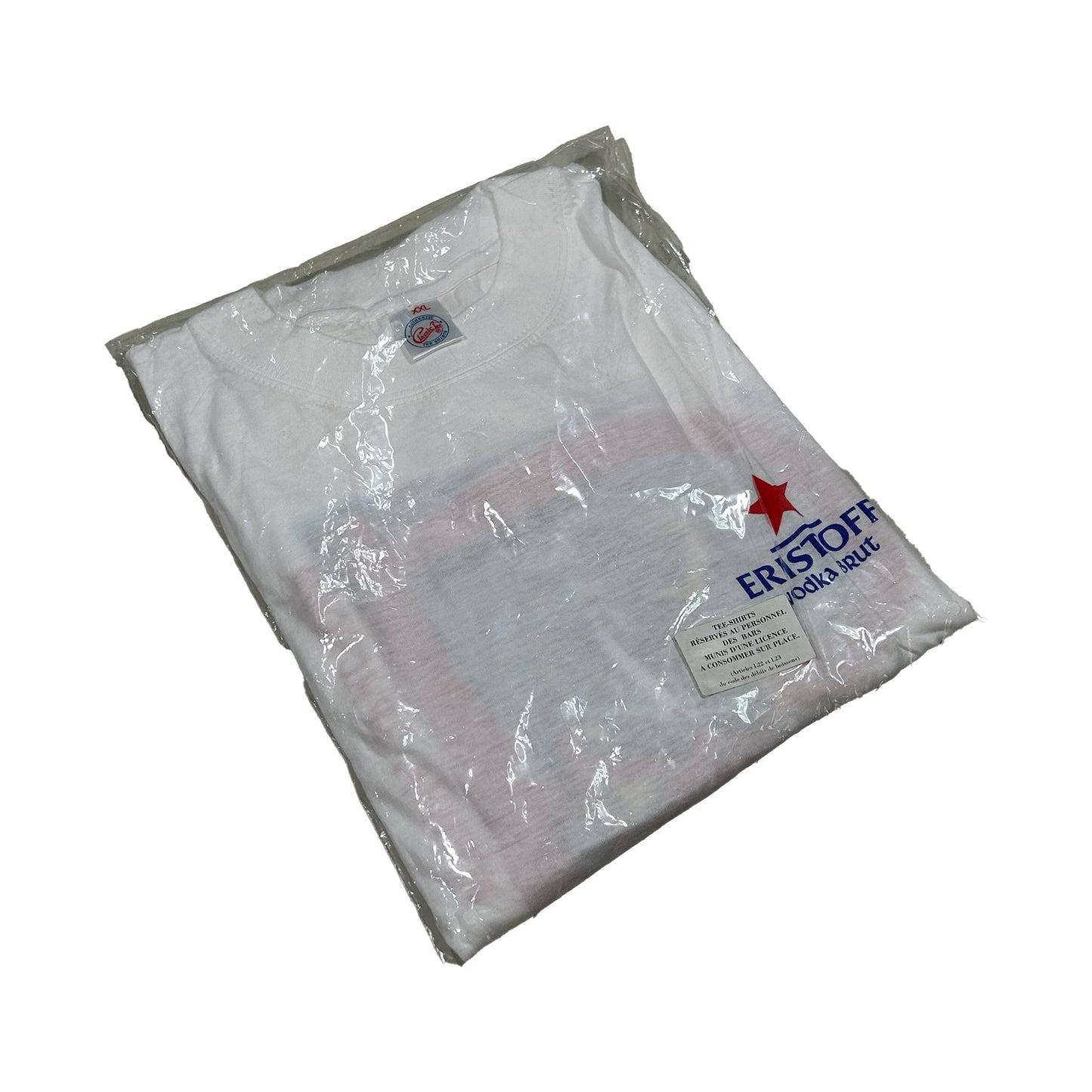 Camiseta Eristoff Vodka Brut deadstock merchandising 90's - XXL - Palancia Retro