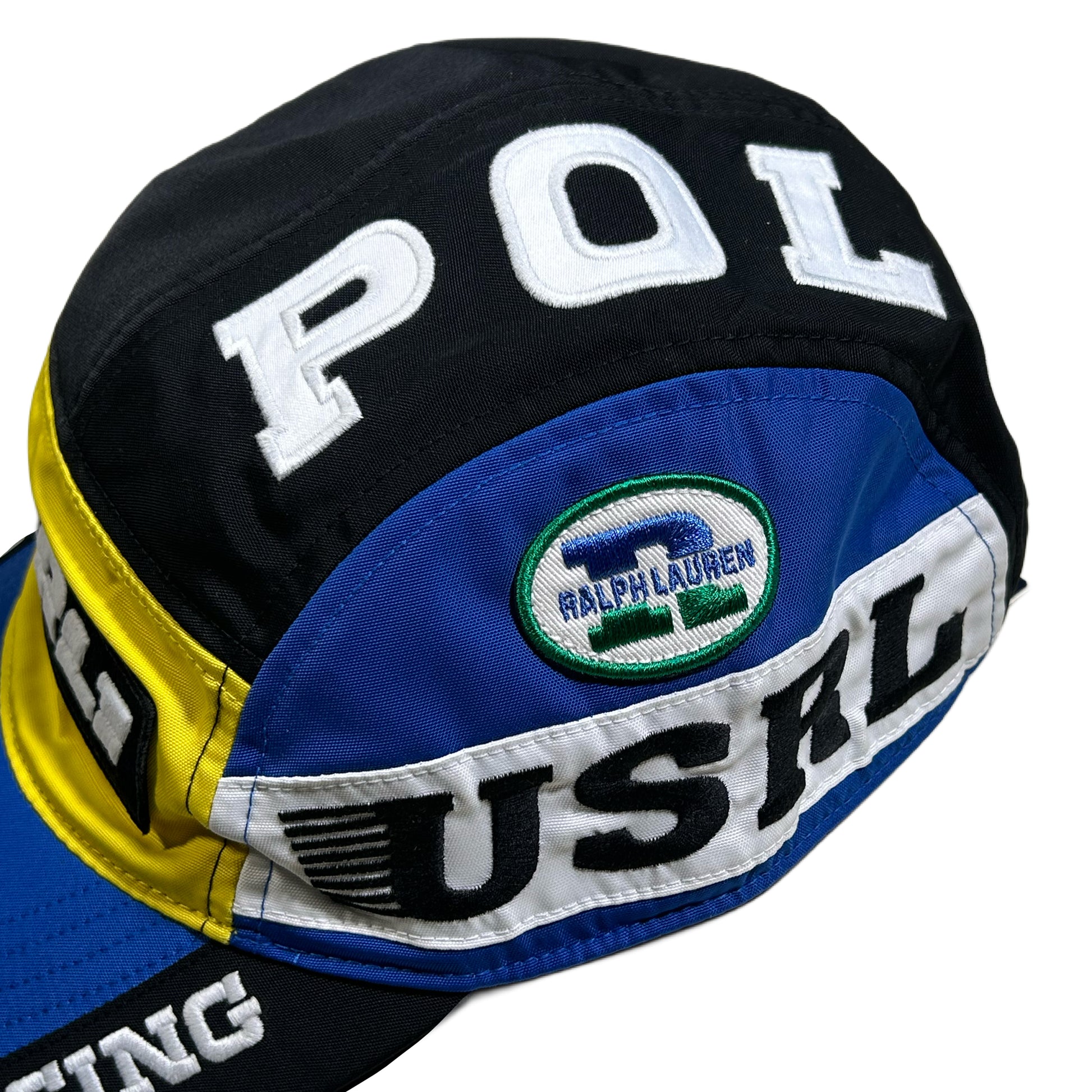 Gorra Polo Ralph Lauren Racing Long Bill 5 pannel - L/XL - Palancia Retro