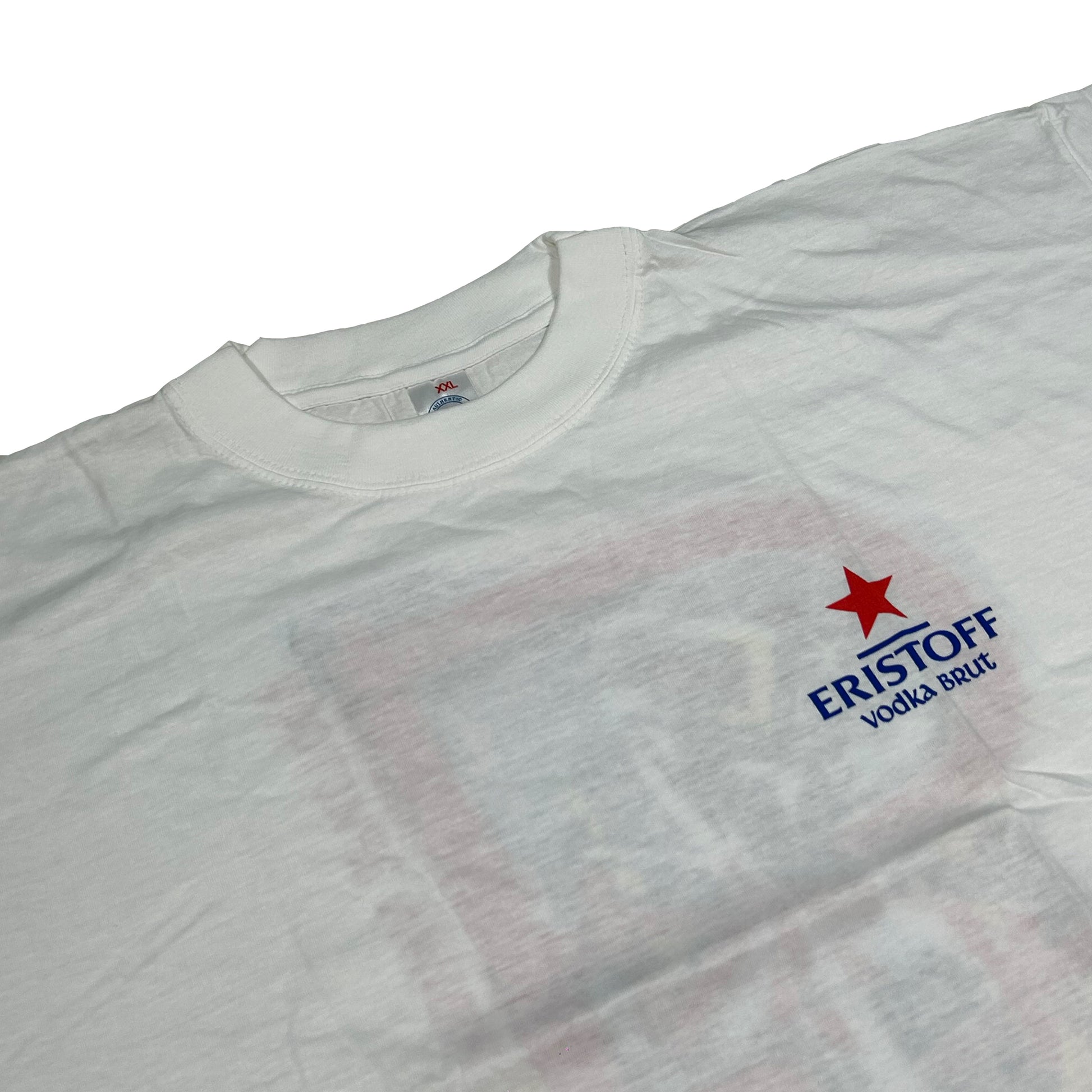 Camiseta Eristoff Vodka Brut deadstock merchandising 90's - XXL - Palancia Retro