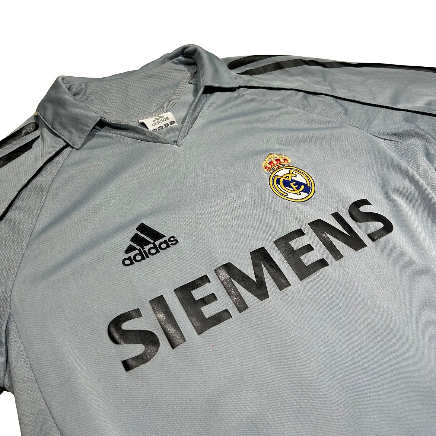 Camiseta de fútbol Adidas Real Madrid CF 3ª equipación temporada 2005-2006 dorsal 10 Robinho - S - Palancia Retro