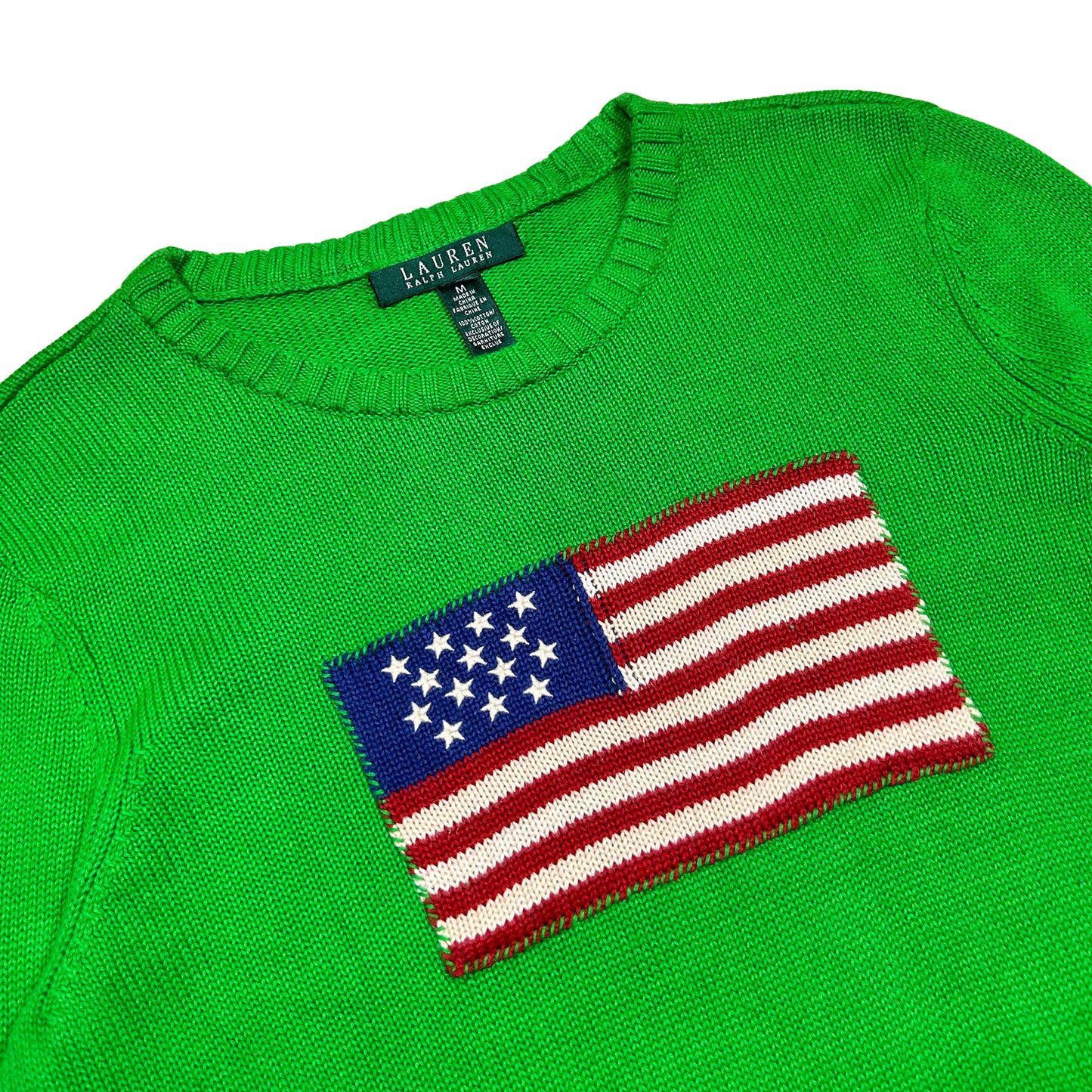 Jersey Lauren Ralph Lauren USA flag rare vintage - M - Palancia Retro