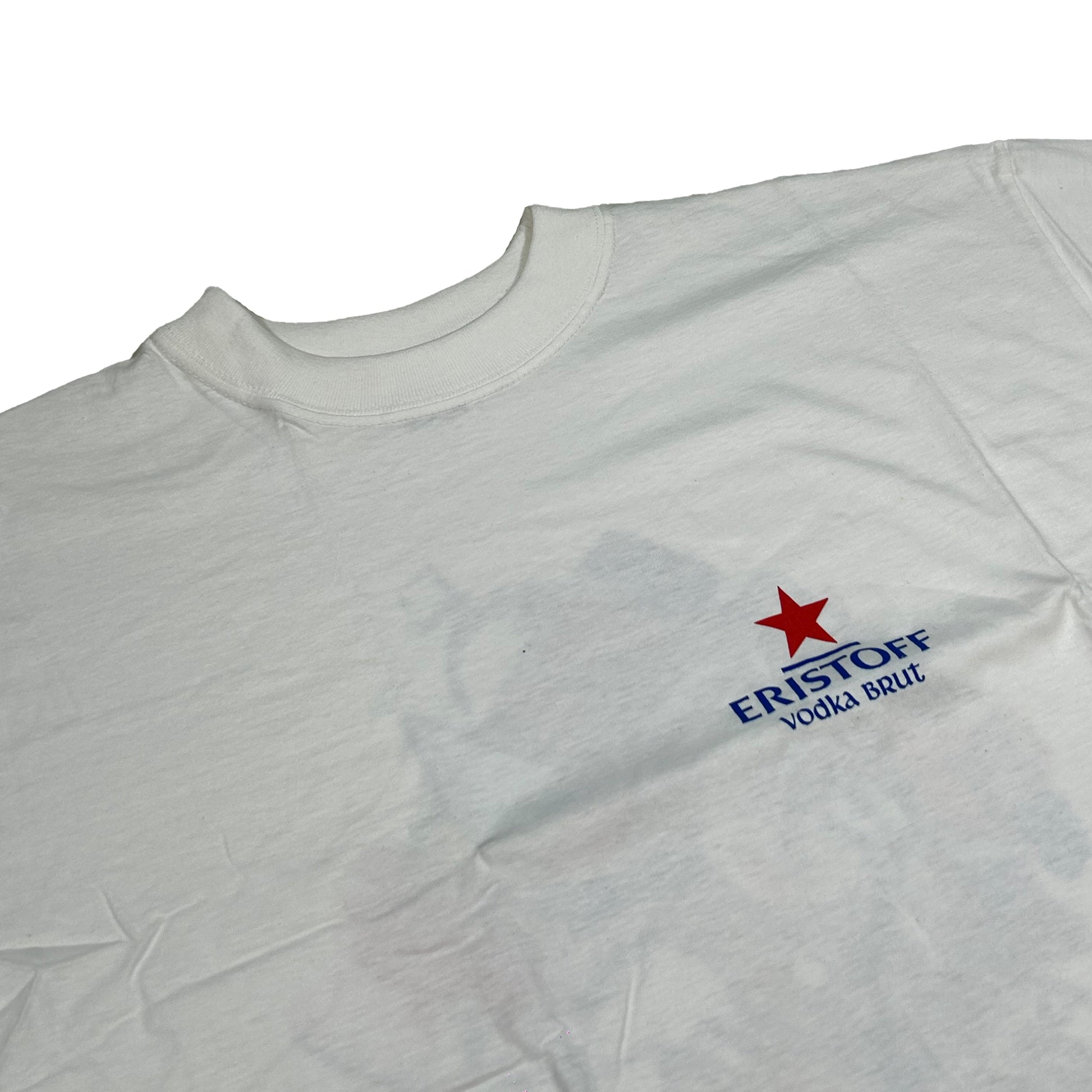 Camiseta Eristoff Vodka Brut deadstock merchandising 90's - XL - Palancia Retro