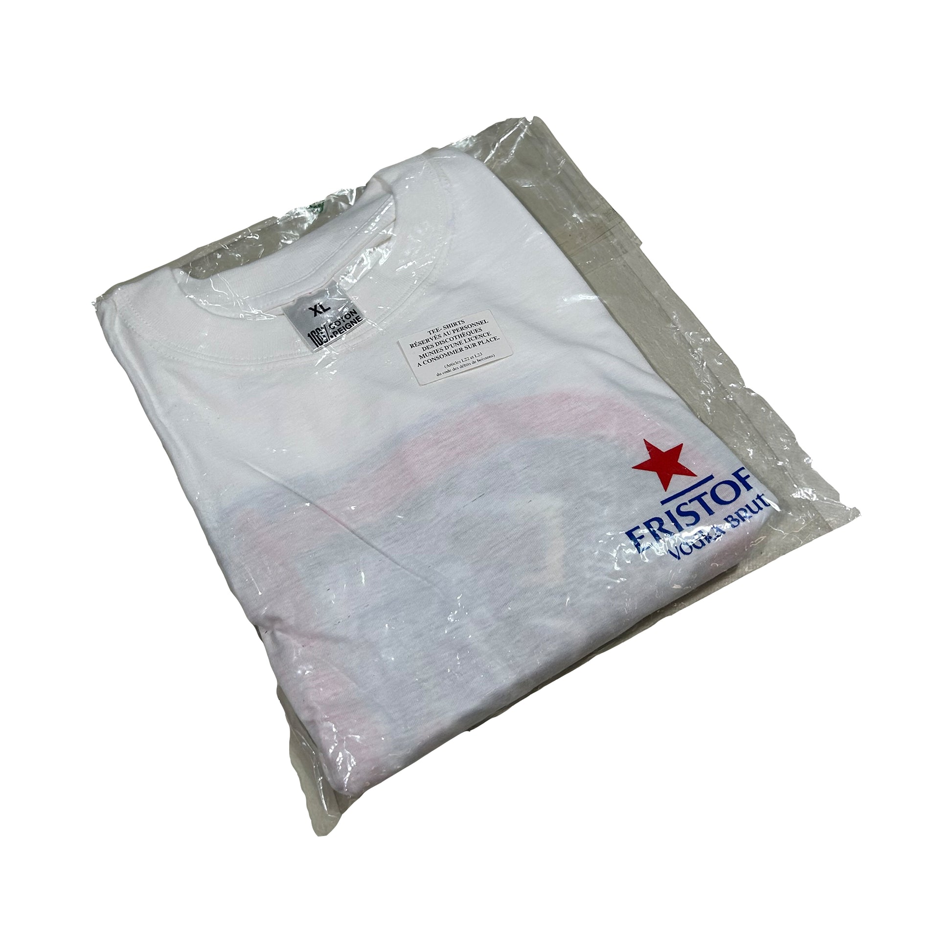 Camiseta Eristoff Vodka Brut deadstock merchandising 90's - XL - Palancia Retro