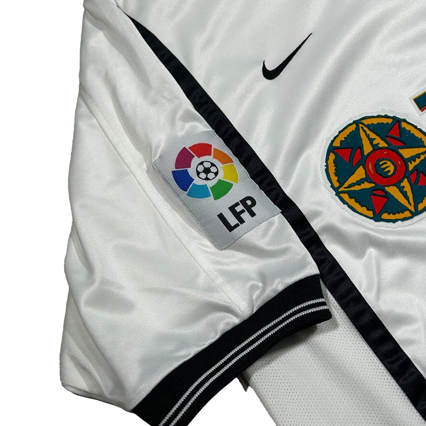 Camiseta de fútbol Nike Valencia CF 1ª equipación temporada 2000-2001 Terra Mítica - S - Palancia Retro