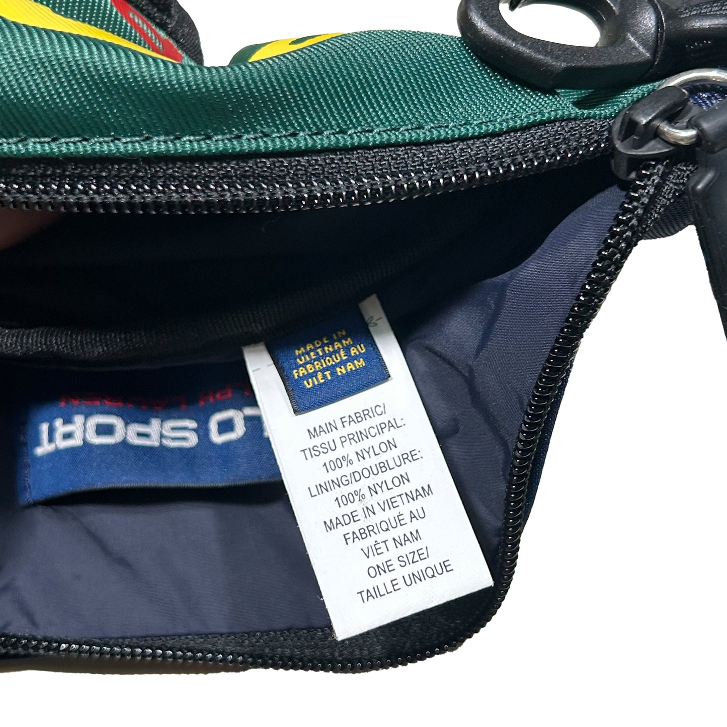 Riñonera Polo Sport moderna print - Palancia Retro