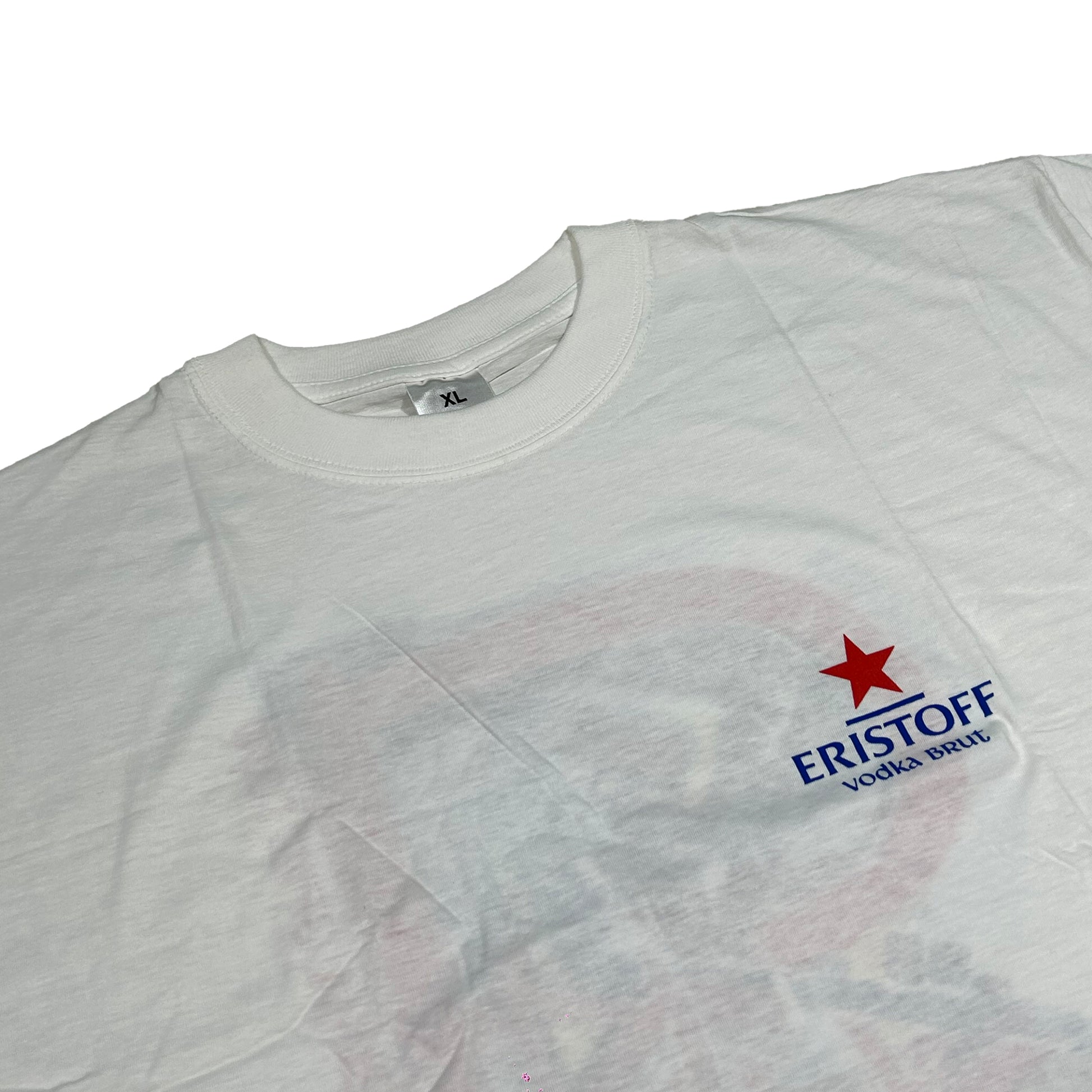 Camiseta Eristoff Vodka Brut deadstock merchandising 90's - XL - Palancia Retro