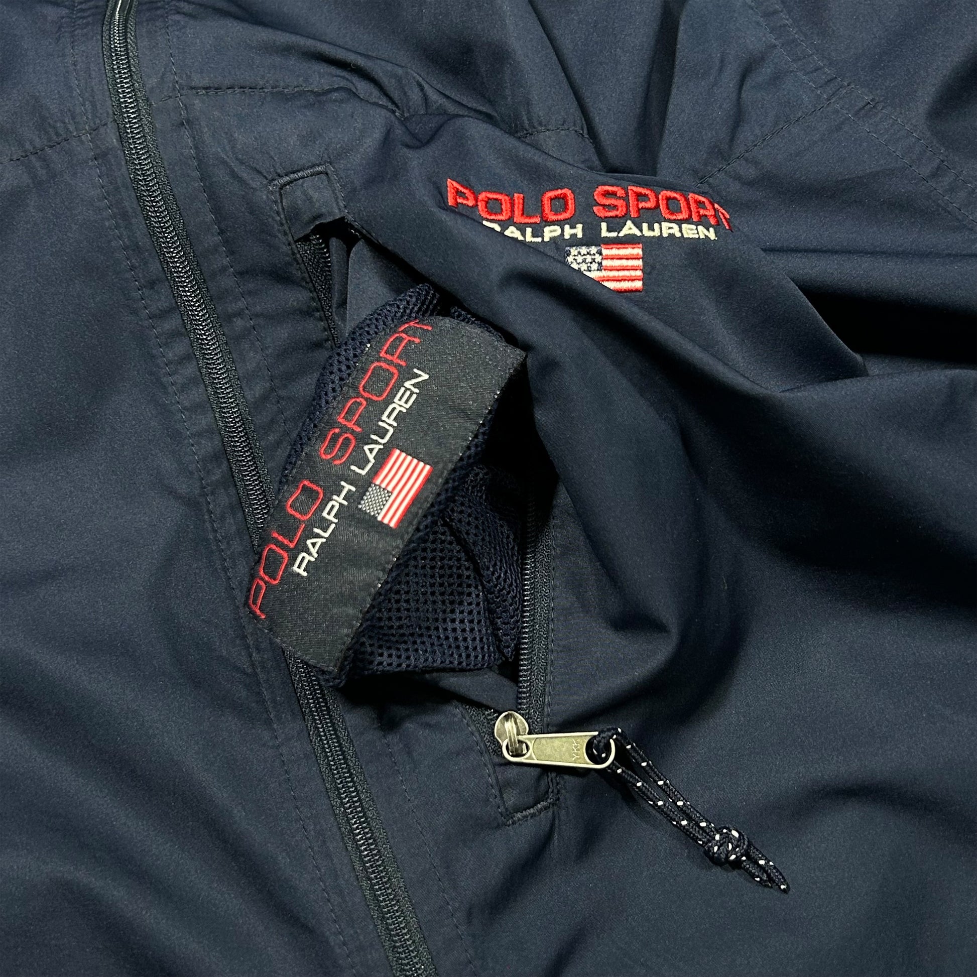 Cortavientos empacable Polo Sport 90's - XL - Palancia Retro