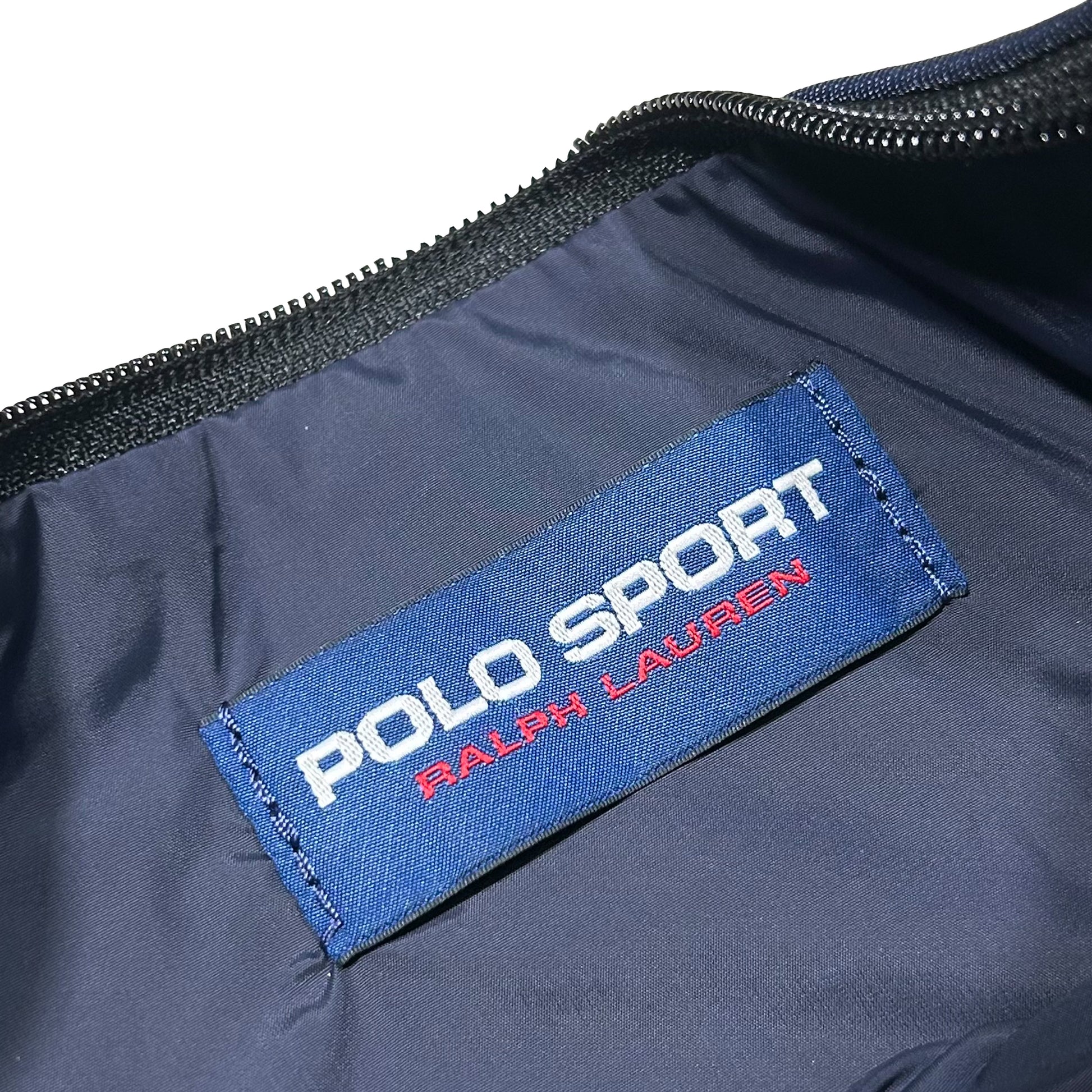 Riñonera Polo Sport moderna print - Palancia Retro