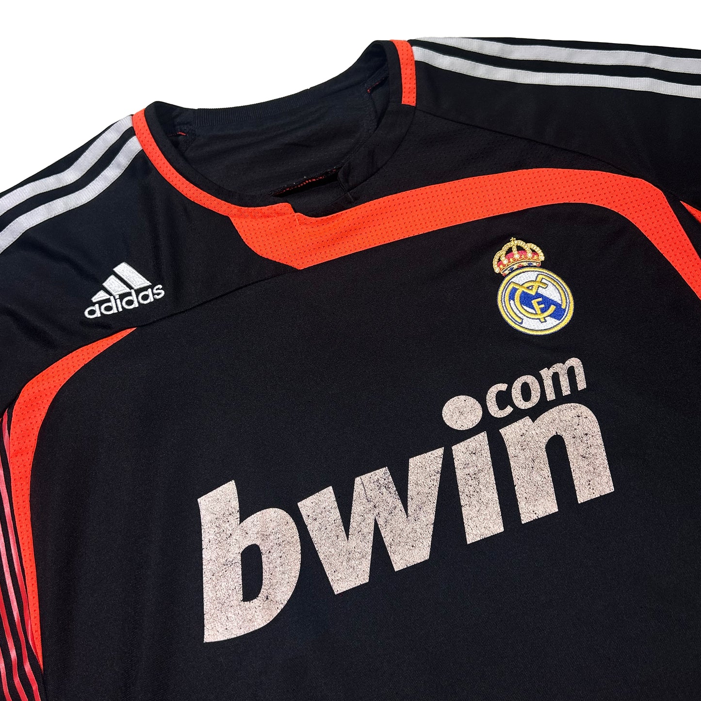 Camiseta de fútbol Adidas Real Madrid CF temporada 2007-2008 home kit portero - XL