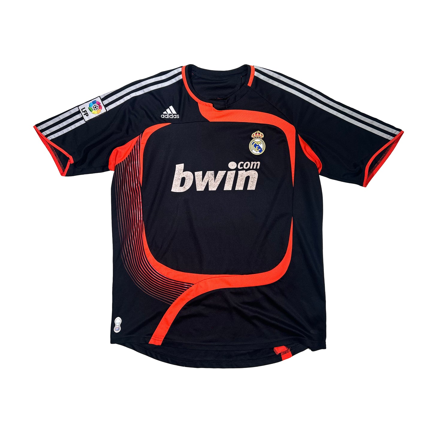 Camiseta de fútbol Adidas Real Madrid CF temporada 2007-2008 home kit portero - XL