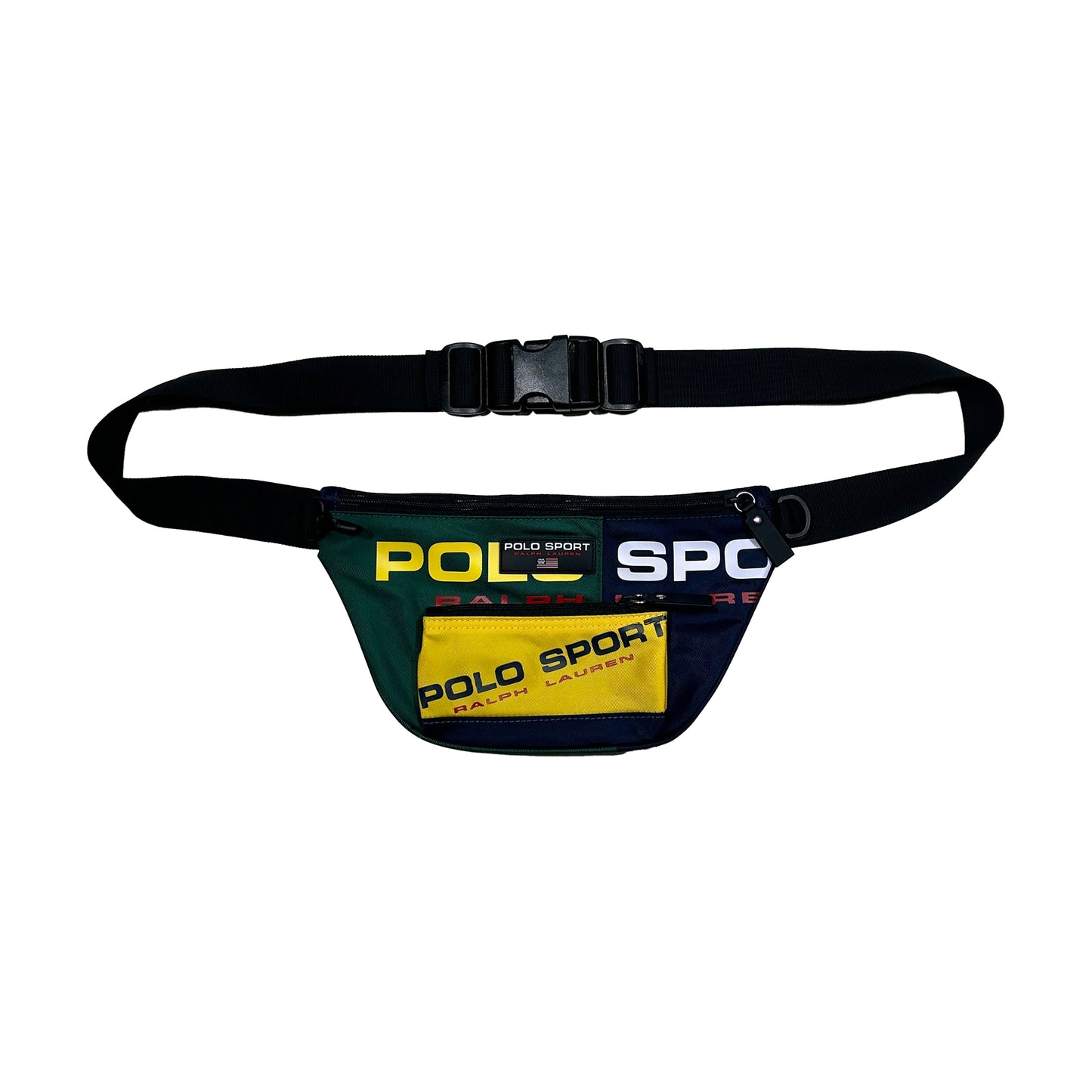 Riñonera Polo Sport moderna print - Palancia Retro