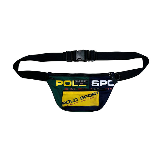 Riñonera Polo Sport moderna print - Palancia Retro