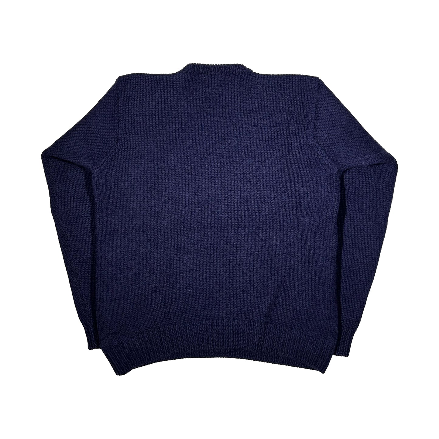 Jersey de lana Polo Ralph Lauren POLO university spellout 90's - M - Palancia Retro