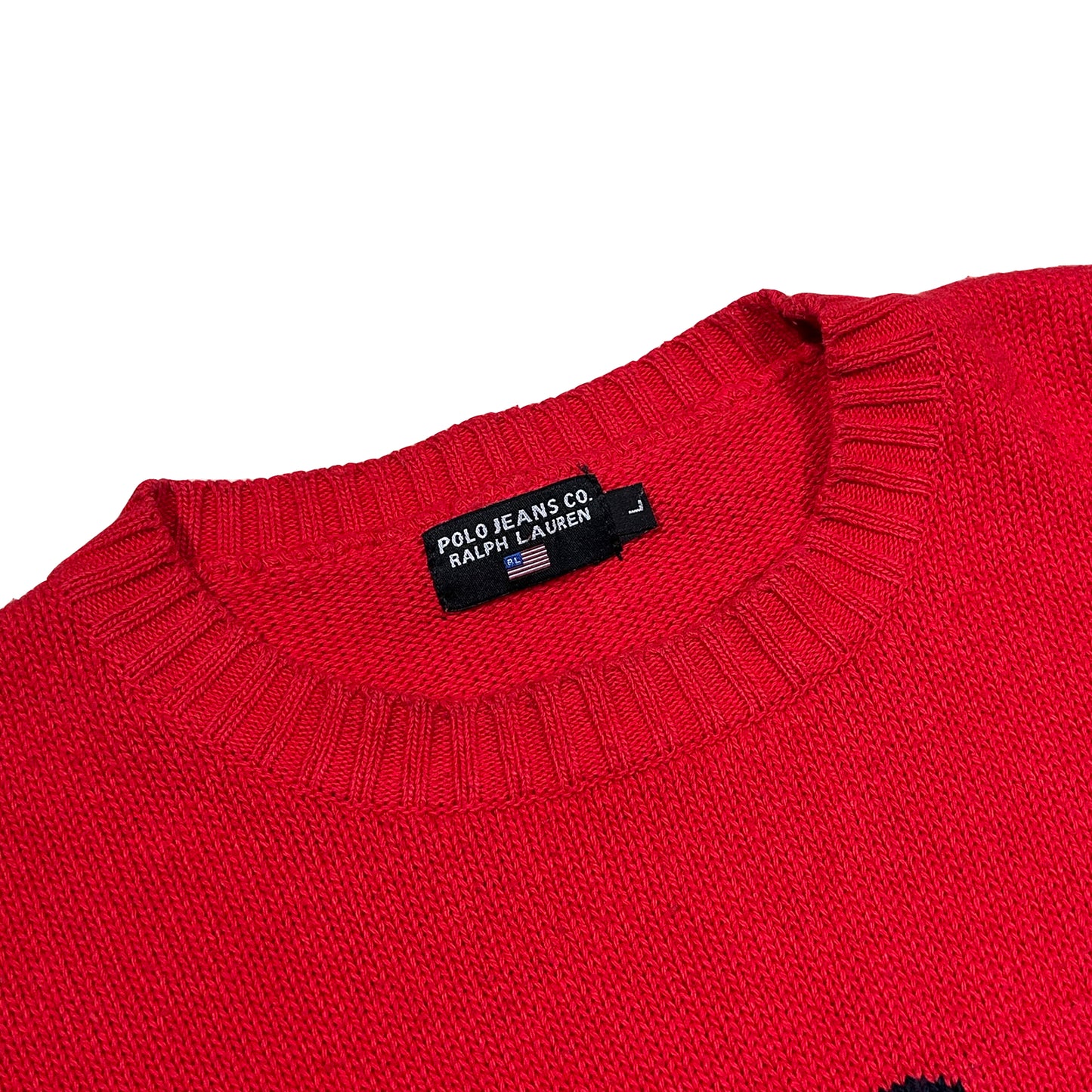 Jersey de punto Polo Jeans CO Polo 87 Sport vintage - L - Palancia Retro