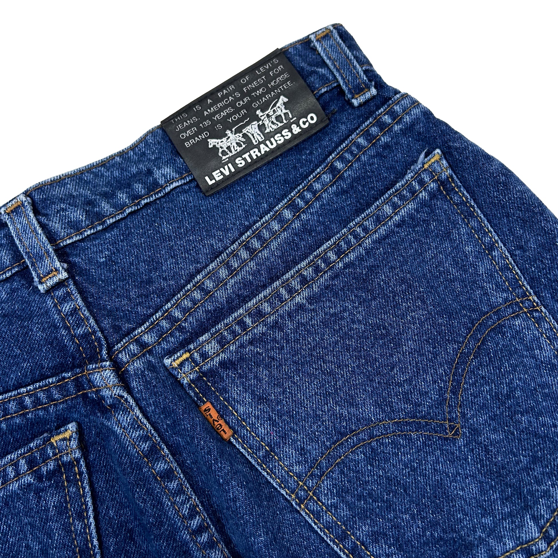 Pantalones vaqueros Levi's 652 etiqueta naranja - EU 41 - Palancia Retro