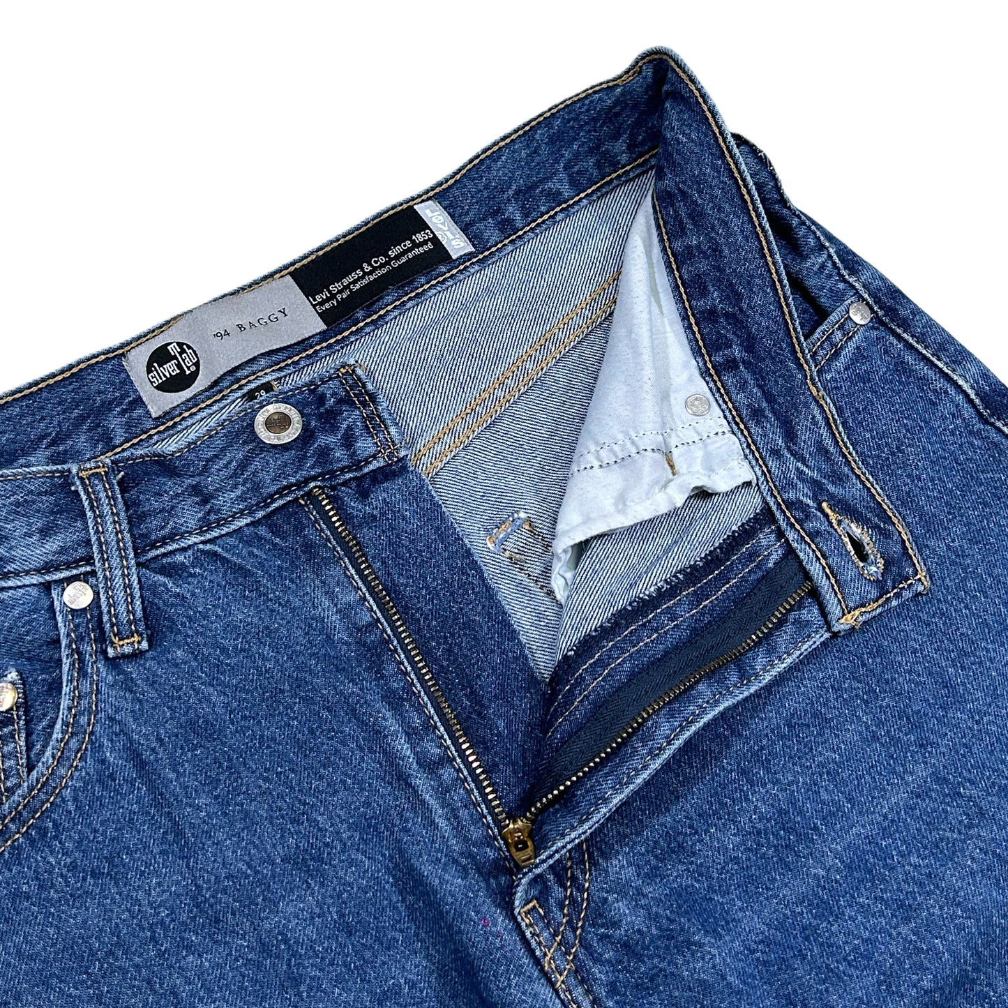 Pantalón Vaquero Levi's Silver Tab '94 Baggy - EU 39 - Palancia Retro