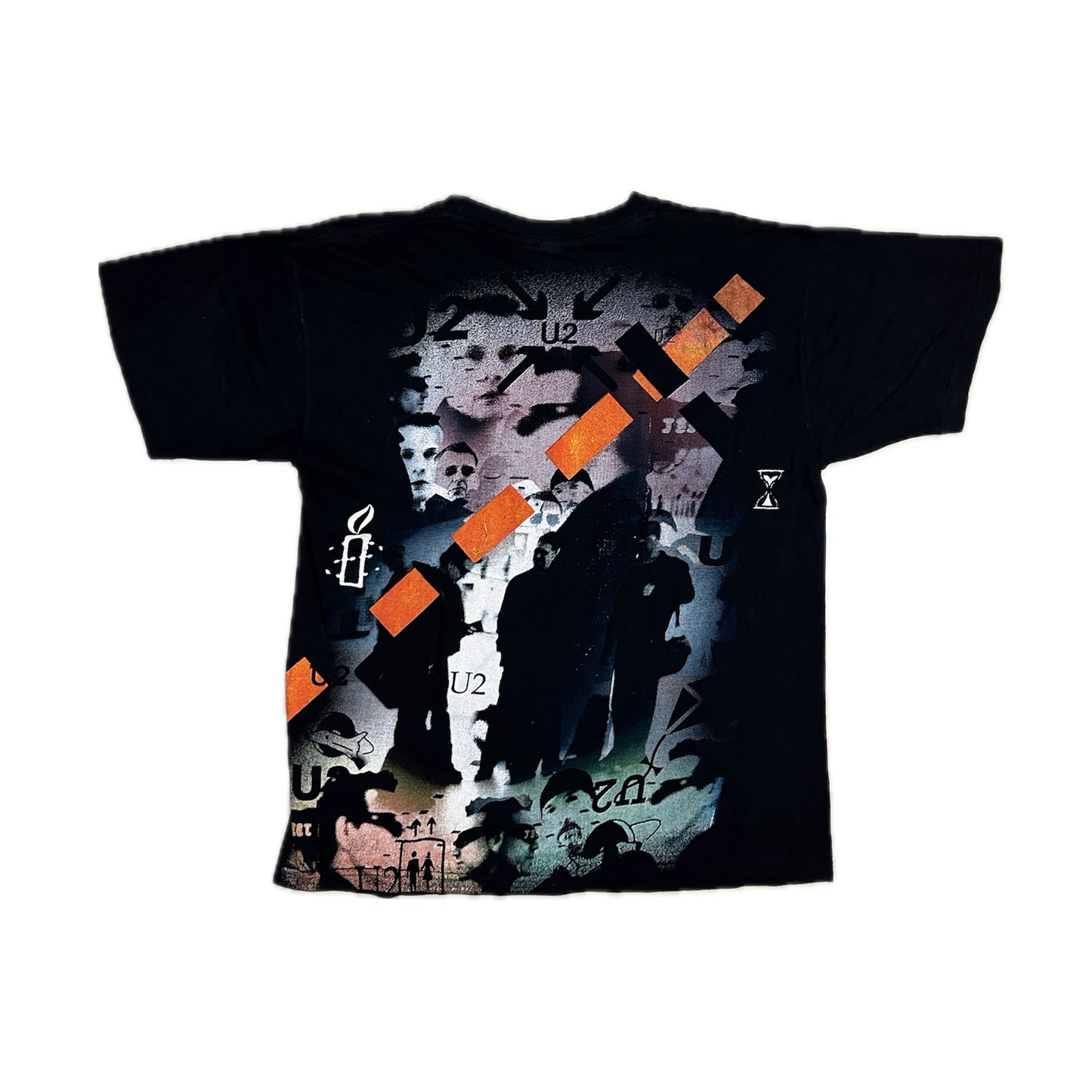 Camiseta merch original U2 Time Traveler ZOO tour 90's - L