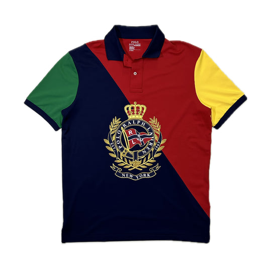 Polo Ralph Lauren performance gold crest multicolor - L