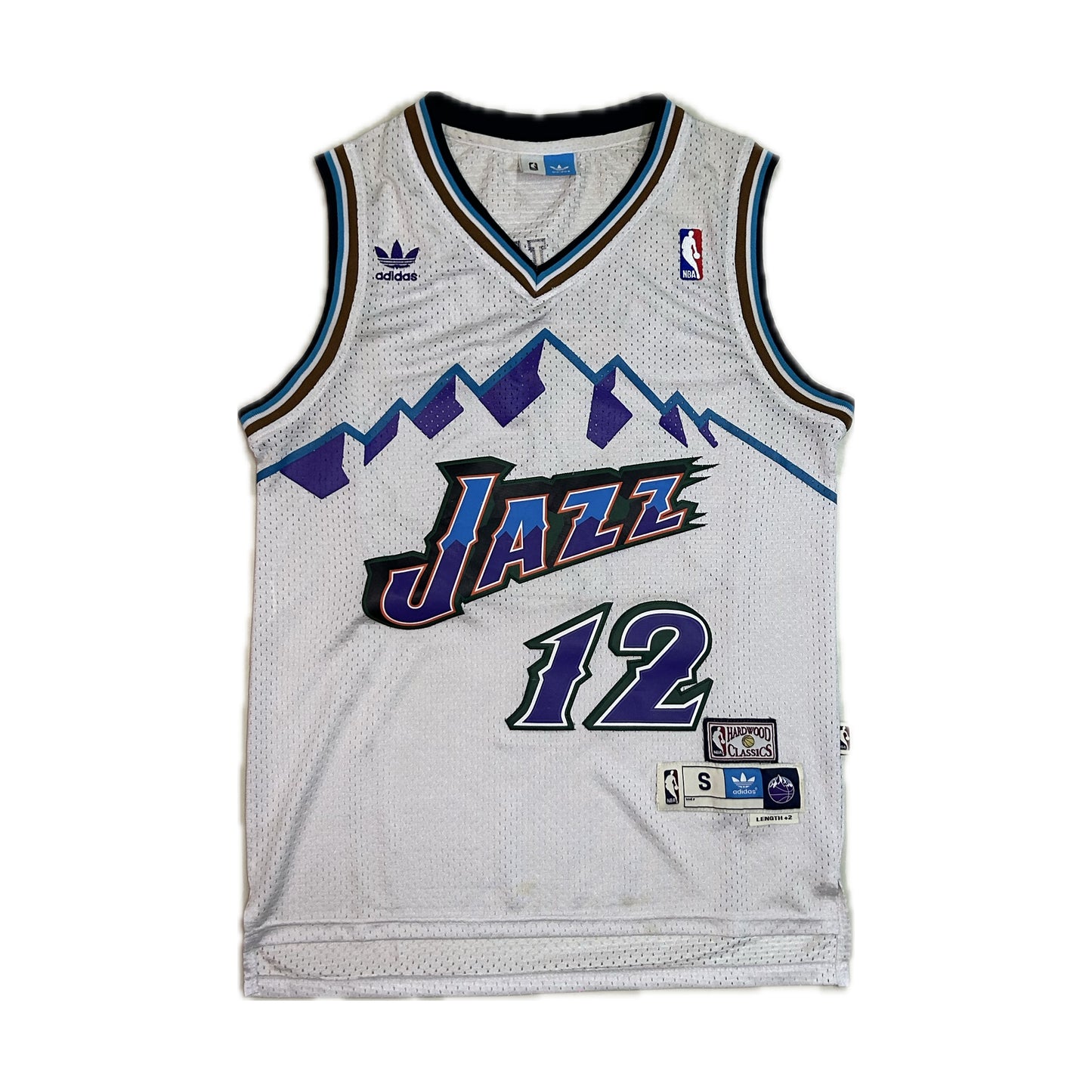 Camiseta de balonesto Adidas Utah Jazz John Stockton - M