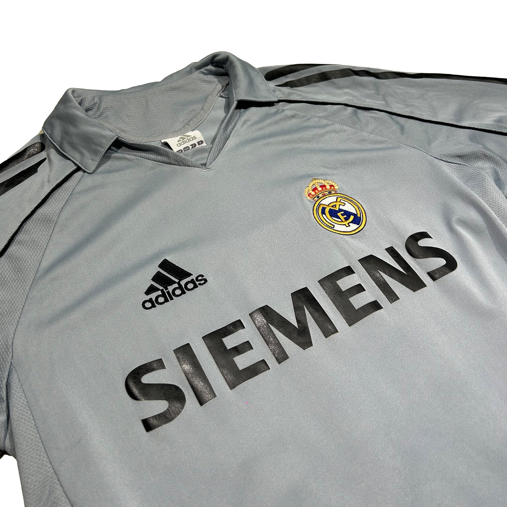 Camiseta de fútbol Adidas Real Madrid CF 3ª equipación temporada 2005-2006 dorsal 10 Robinho - S - Palancia Retro