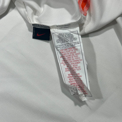 Camiseta de fútbol Nike Valencia CF temporada 2003-2004 home kit firmada por Santiago Cañizares y Miguel Ángel Ferrer “Mista” - L
