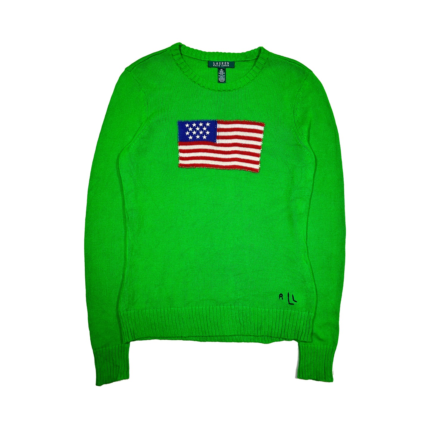 Jersey Lauren Ralph Lauren USA flag rare vintage - M