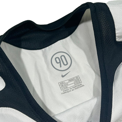 Camiseta de fútbol Nike Valencia CF temporada 2003-2004 home kit firmada por Santiago Cañizares y Miguel Ángel Ferrer “Mista” - L