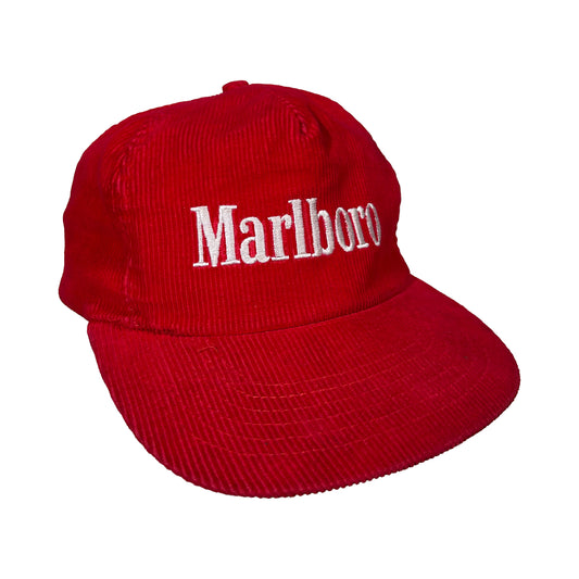 Gorra de pana Marlboro cigarettes merch - Palancia Retro