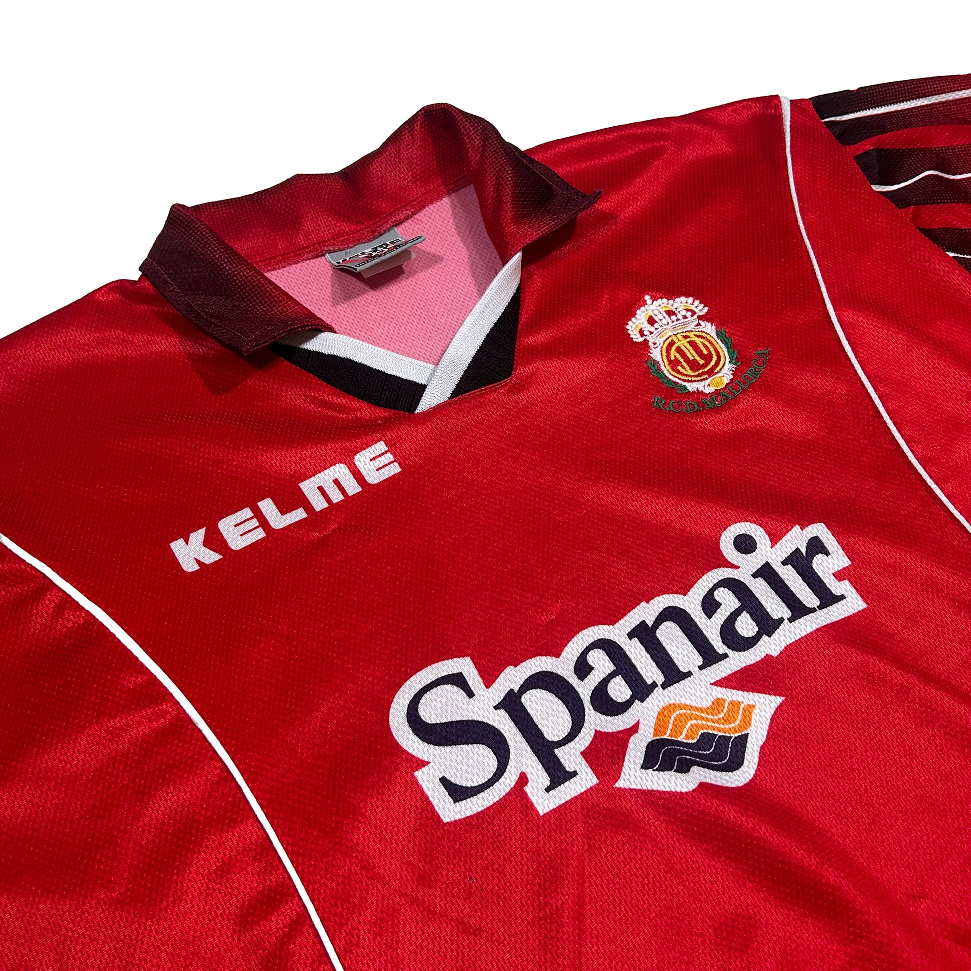 Camiseta de fútbol Kelme RCD Mallorca 1ª equipación temporada 1997-1998 Spanair - XL - Palancia Retro