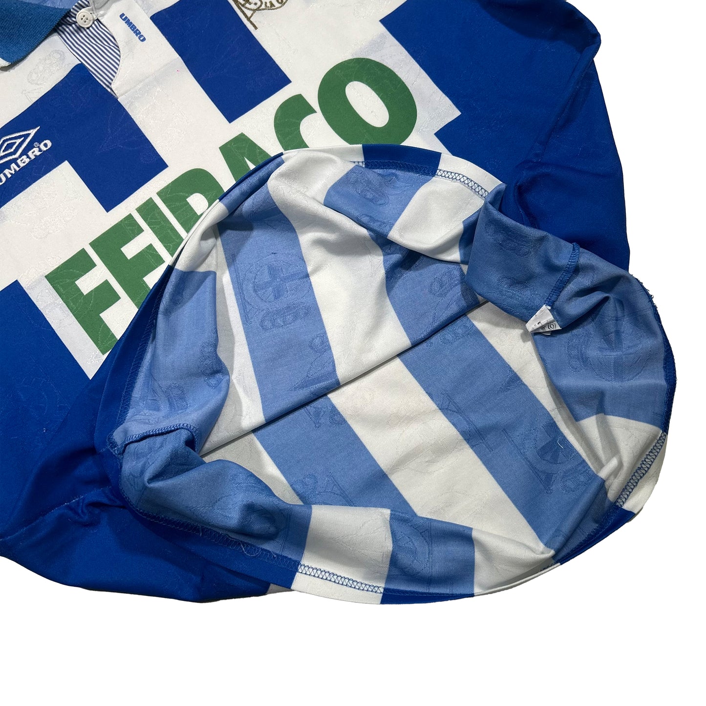 Camiseta de fútbol Umbro RC Dportivo de la Coruña "Superdepor" temporada 1994-1995 home kit - XL